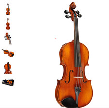 Quality starter violin with bow and case.