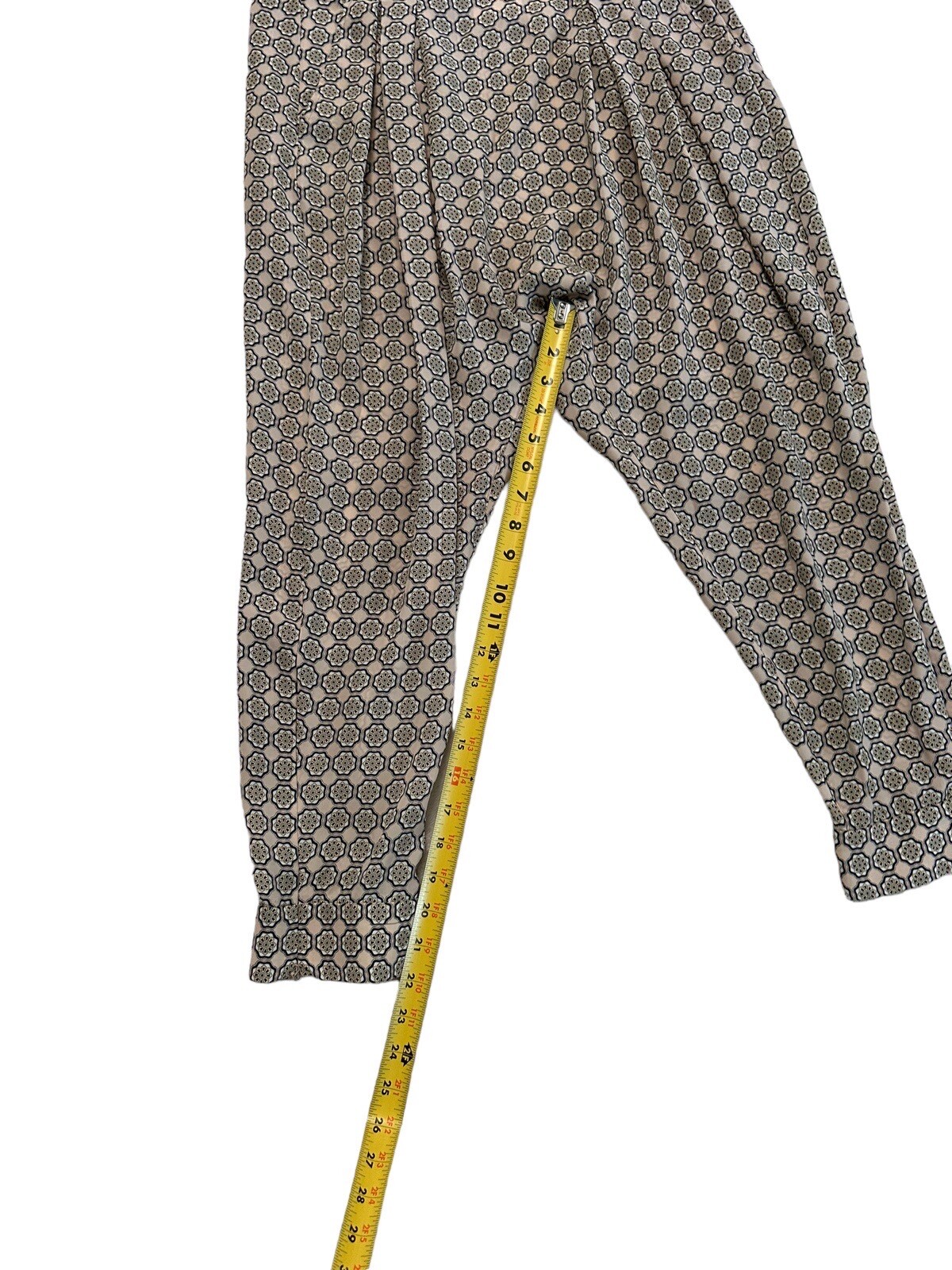 Zara Basic Womens Multicolor Pleated Tapered Trou… - image 14