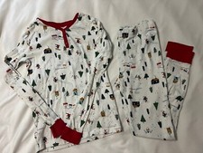 LC Lauren Conrad Kids Unisex Christmas Winter Pajama Set Size 12