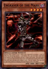 2016 Yu-Gi-Oh Breakers of Shadow #BOSHEN041 Engraver of the Mark SP