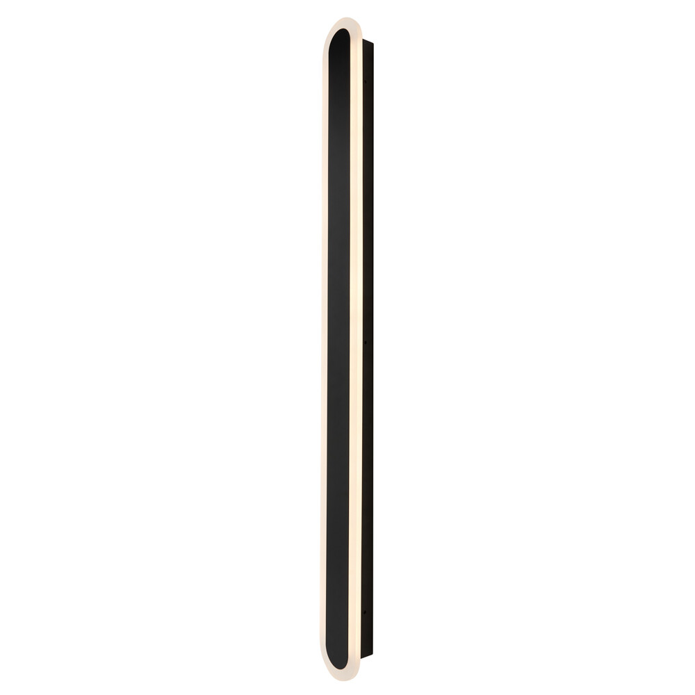 Litecraft Mitali Wall Light Outdoor Linear 24 Watt Integrated CCT LED - Black