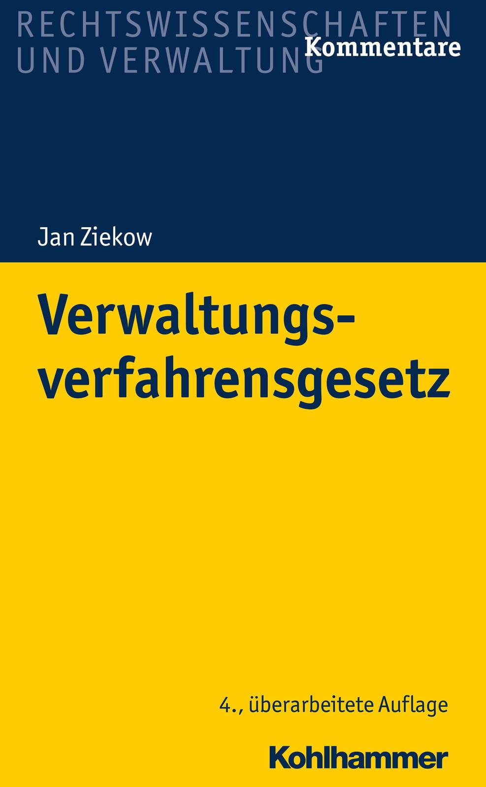 Thumbnail - Verwaltungsverfahrensgesetz | Jan Ziekow | Buch | Kohlhammer
