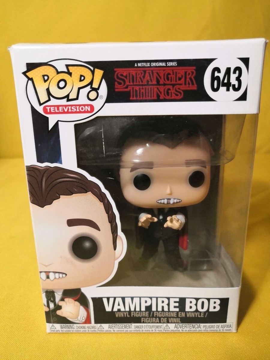FUNKO POP STRANGER THINGS 643 VAMPIRE BOB TELEVISION W