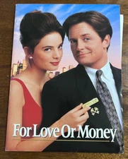FOR LOVE OR MONEY 1993 MOVIE PRESS KIT WITH PHOTOS