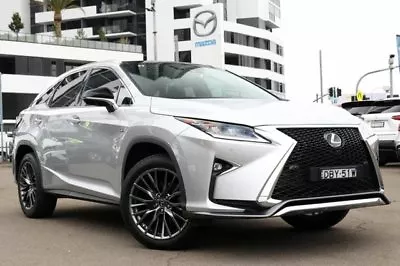 2016 Lexus Rx350 Ggl25r F Sport Silver 8 Sd Sports Automatic 2016 Lexus Rx350 Ggl25r F Sport Silver 8 Sd Sports Automatic Wagon