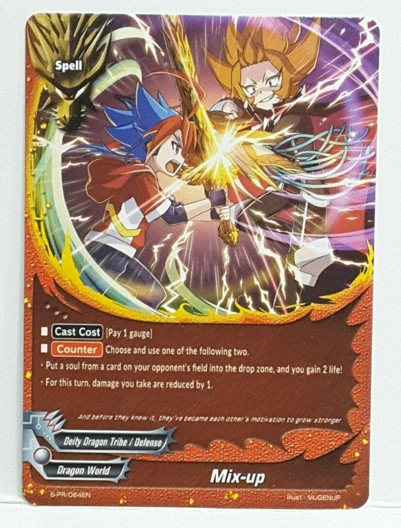 Bushiroad Future Card Buddyfight Mix-up S-PR/064EN PROMO Dragon