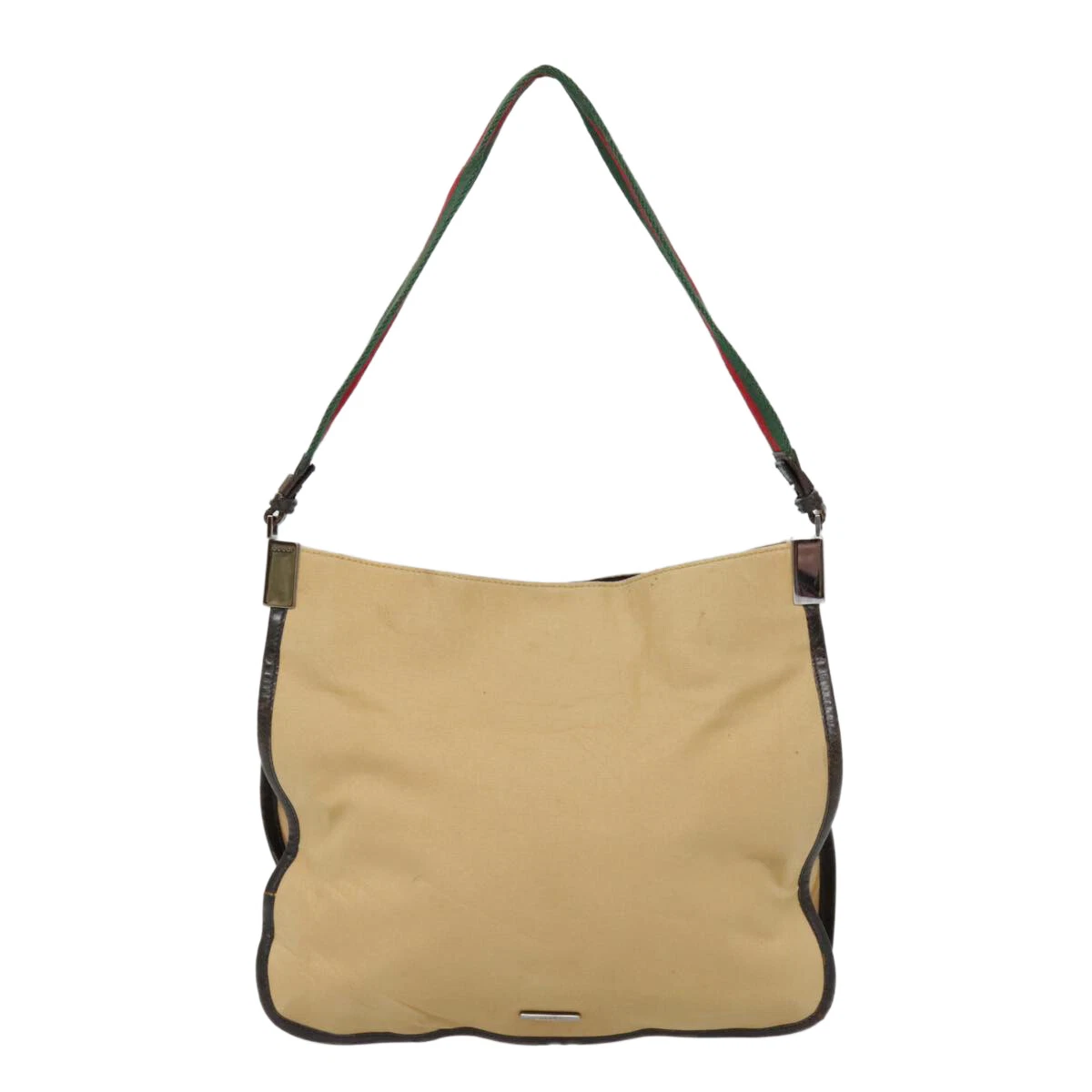 Sac à bandoulière Gucci beige en toile authentique