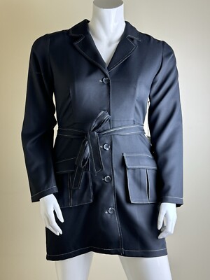 Mimi Chica Women s Black Dress with pockets Sz XL. (B .70)