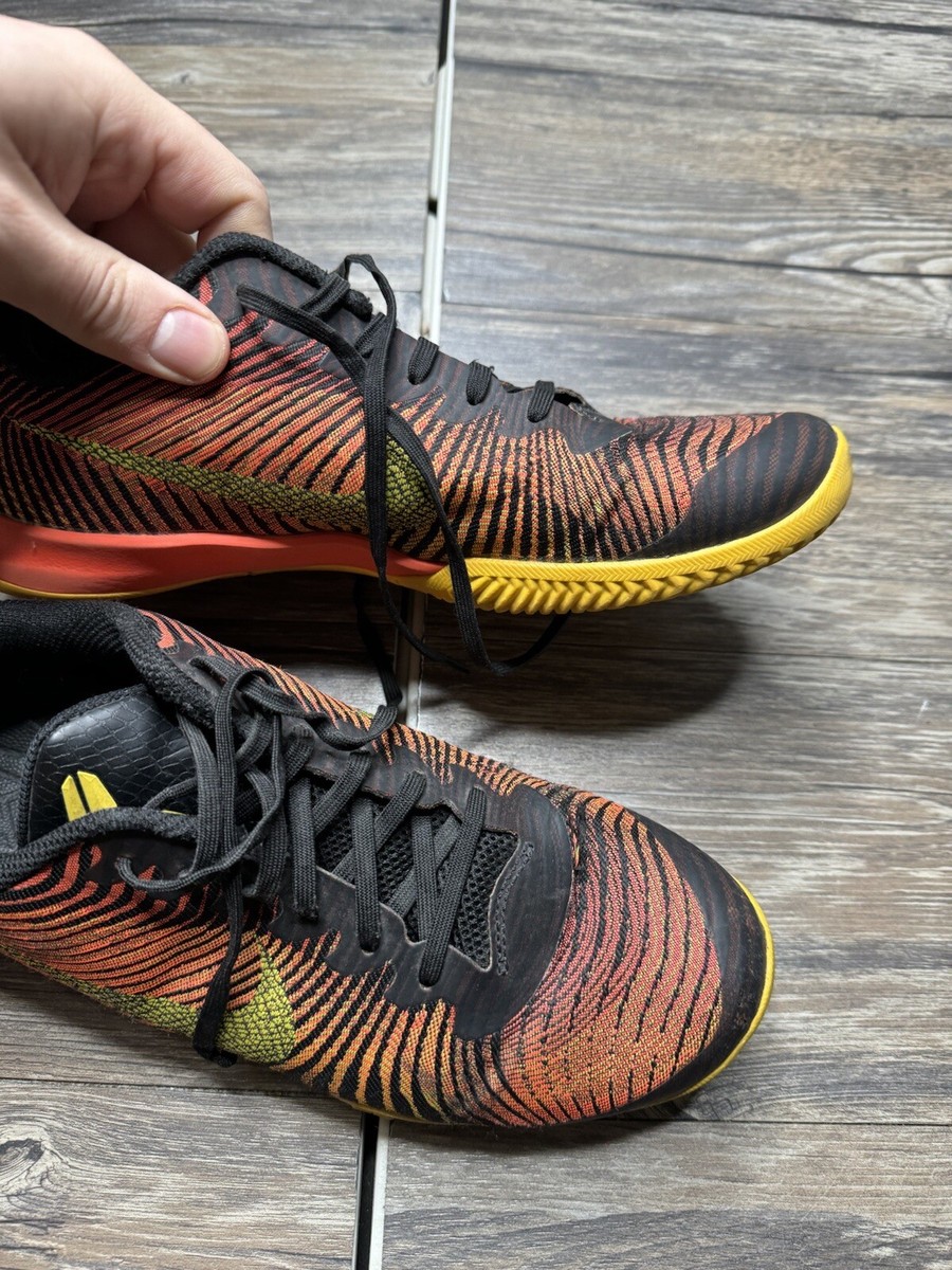 Nike Kobe Bryant Mentality II 2 Thunder Black Yellow Orange 818952