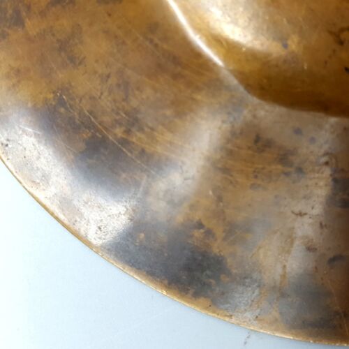 Heintz? Plato de bronce esterlina 5,75" artesanías / nuevo **LEER" - Imagen 11 de 11