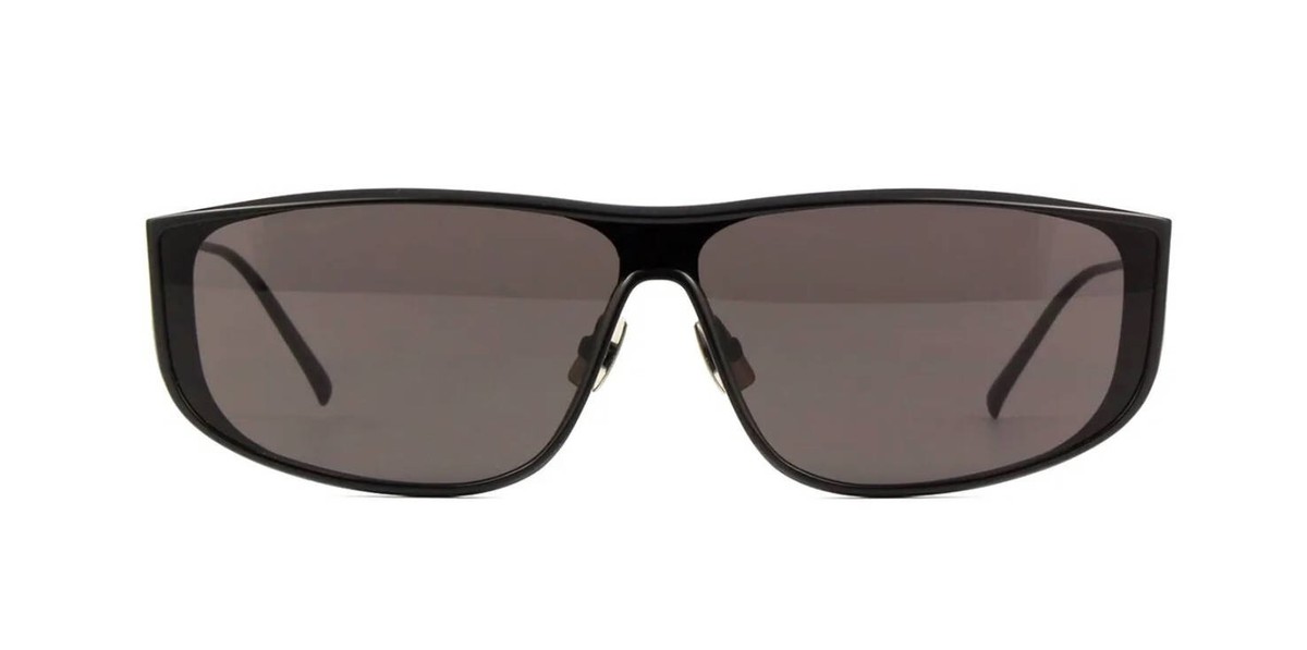 Saint Laurent SL 605 LUNA Black/Grey (002) Sunglasses | eBay