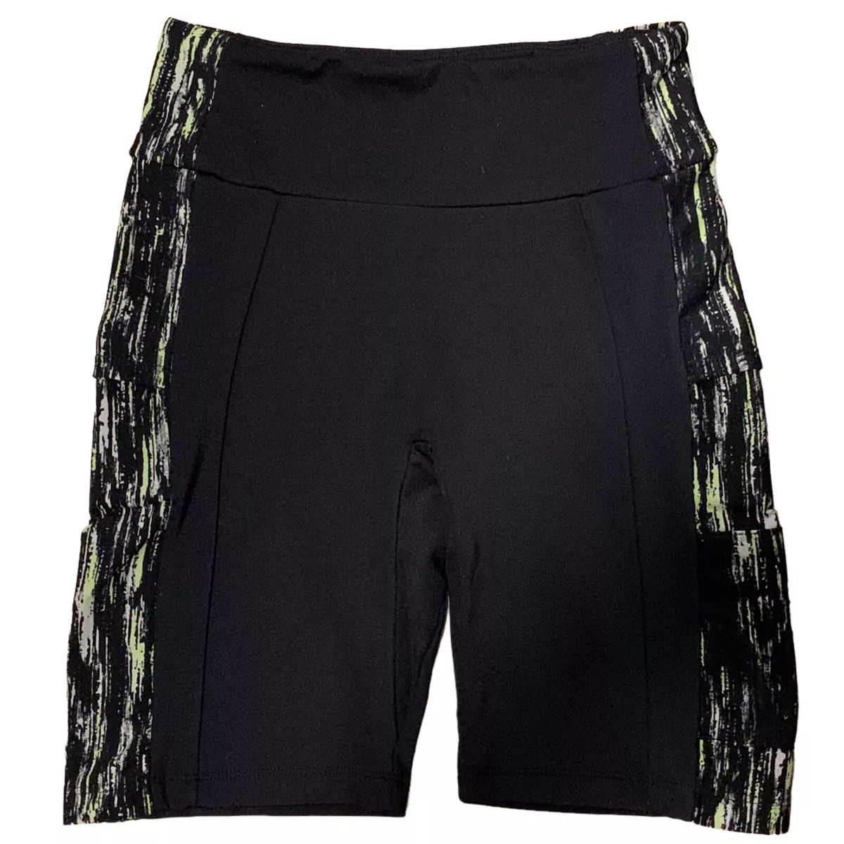 Gymshark Bike Shorts Multiple Pockets Womens Small Black Gusseted