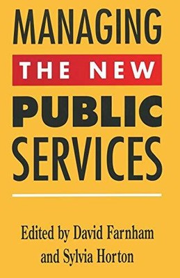 Managing the New Public Services