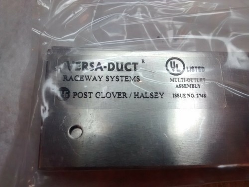 Lablink Double Channel Aluminum Surface Mount Raceway Versa-Duct 5-20R RJ45 12" - Picture 6 of 7
