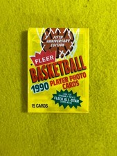 4 PACKS 1990 FLEER NBA BASKETBALL,  75 mint cards, PRISTINE Michael Jordan?