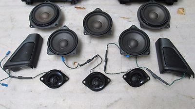 BMW F11 F06 F12 F13 F10 528I HIFI-SYSTEM SPEAKER COMPLETE SET