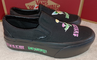 Vans Men's 5/Women's 6.5 Slip On Stackform Morph Glow Blackout VN0A7Q5R10J