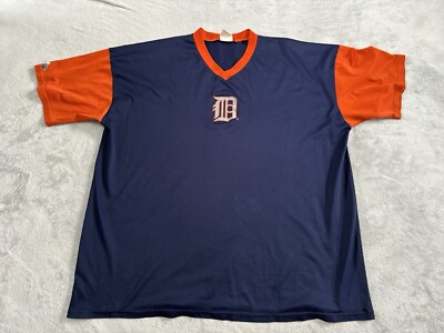 Detroit Tigers 2XL Herren Baseball Trikot MLB Majestic