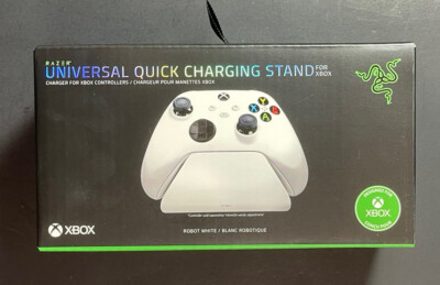 Official XBOX Universal Quick Charging Stand ONLY [ Robot WHITE ] NEW