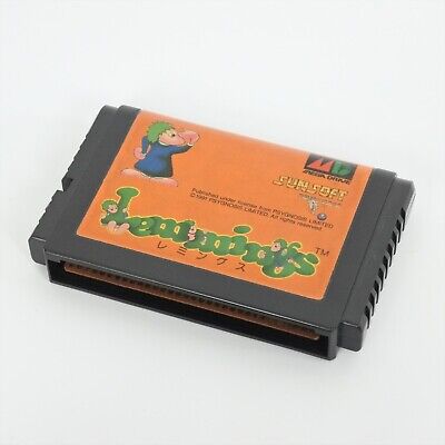 Mega Drive LEMMINGS No Instruction bbn 3109 Sega md