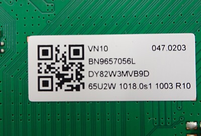 Samsung UN65CU7000DXZA Main Board 65CU7000D-056L (BN96-57056L