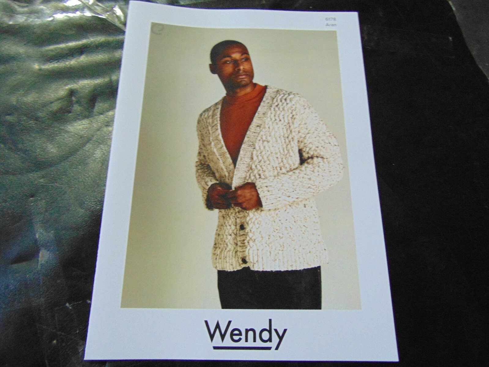 Wendy Basket Weave Aran Cardigan Pattern 6178  (32/34 - 44/46 in)
