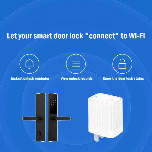 Xiaomi Youpin WiFi Bluetooth-compatible Smart Door Lock Linkage Mijia With APP - Picture 2 of 19