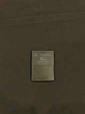Sony PlayStation 2 8MB Memory Card - Black - SCPH-10020