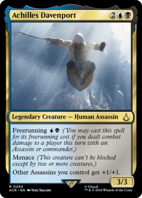 MTG Achilles Davenport  - Assassin's Creed #294