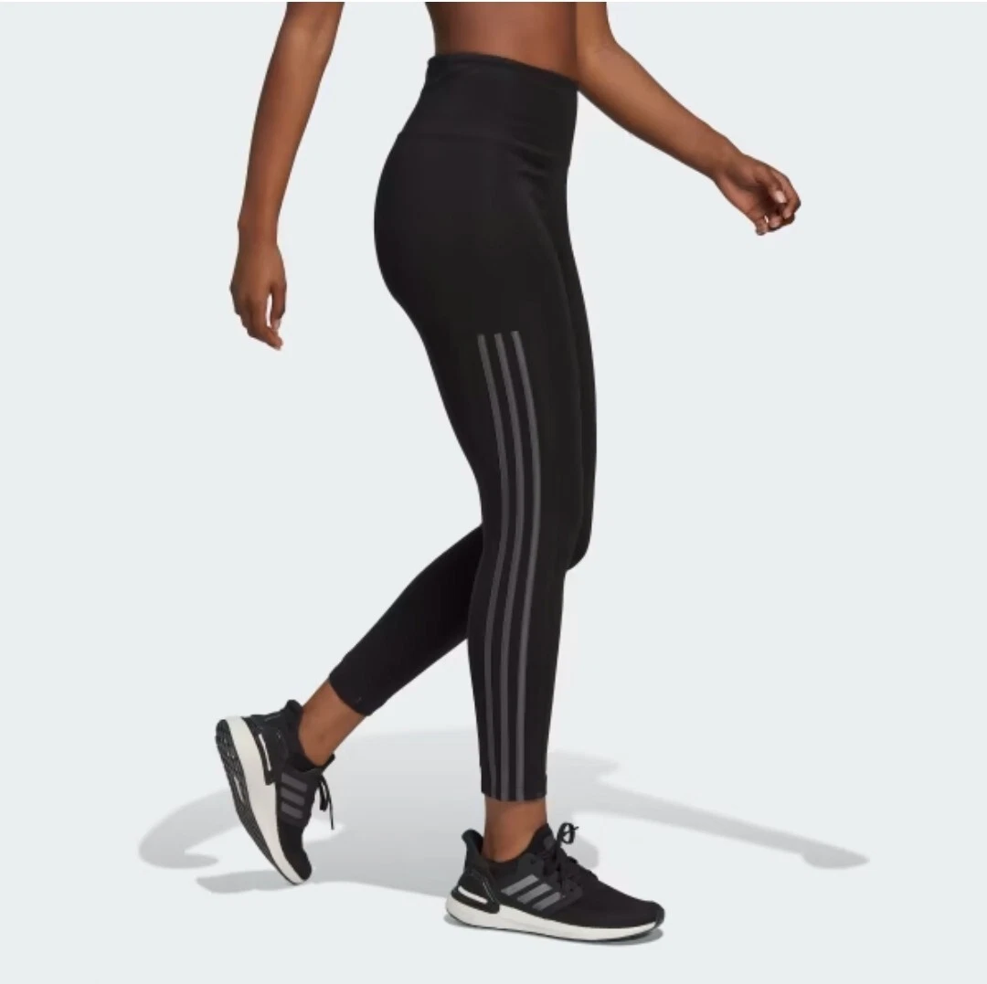 adidas High Rise 3 Stripes 7/8 Tights Women