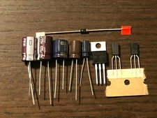 Sansui F-2619 RF Power Supply Board Rebuild Receiver Recap Kit for 8080DB 9090DB