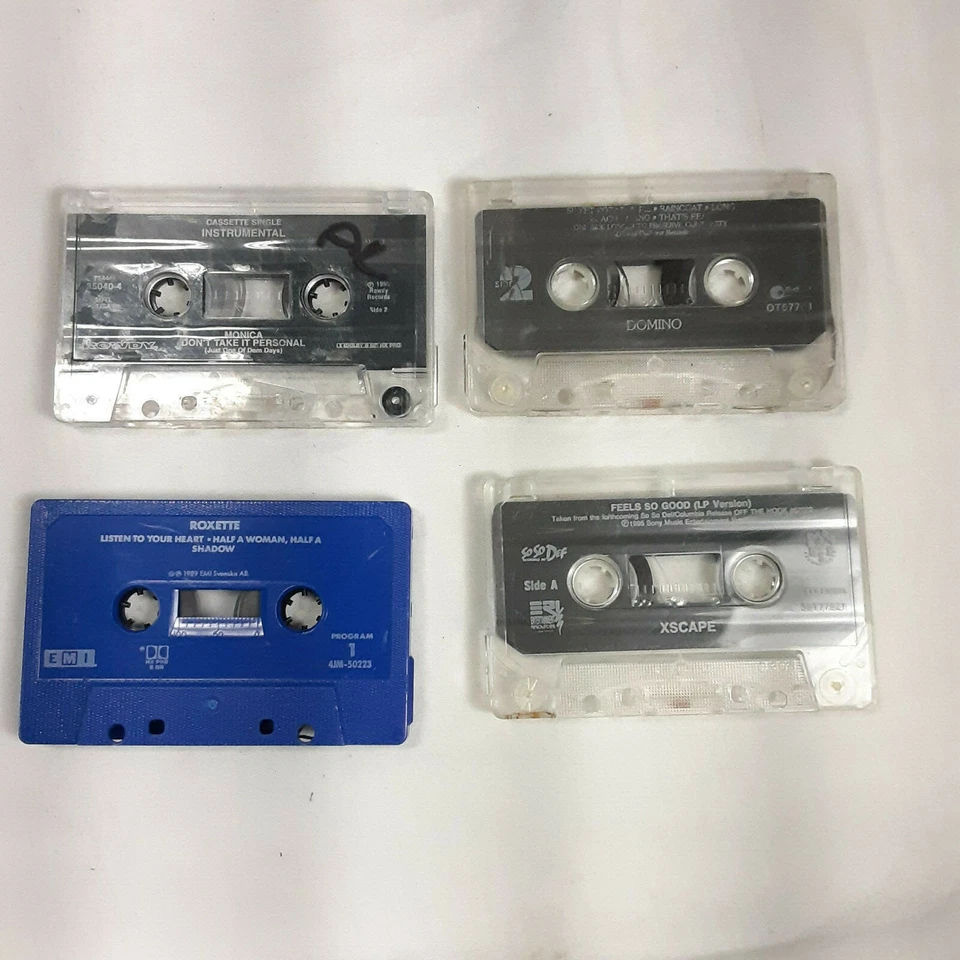 Rap Hip Hop Soul R&B Cassette Tape Lot Snoop Dogg Outkast Biggie Xscape Domino Foto 2 de 4