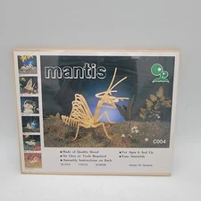 IQ ASSEMBLING PRODUCTS SERIES - SC004 MANTIS 3D WOOD MODEL 6+