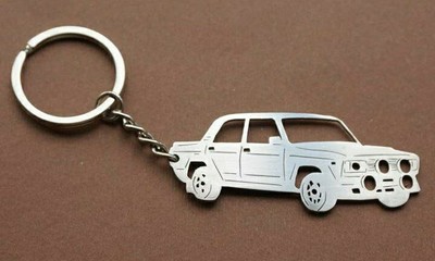Fits for VAZ 2107 Keychain Metal Accessory Gift for Car Tuning