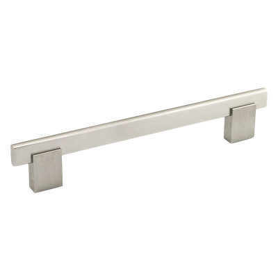 5 Pack Bridge Style 7-9/16'' Centers Brushed Nickel Cabinet Pull Handle 8-13/16''