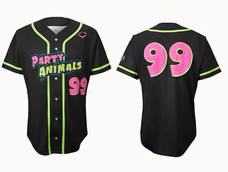Party Animals BASEBALL 3D SHIRT All sizes CUSTOM NAME JJ5353