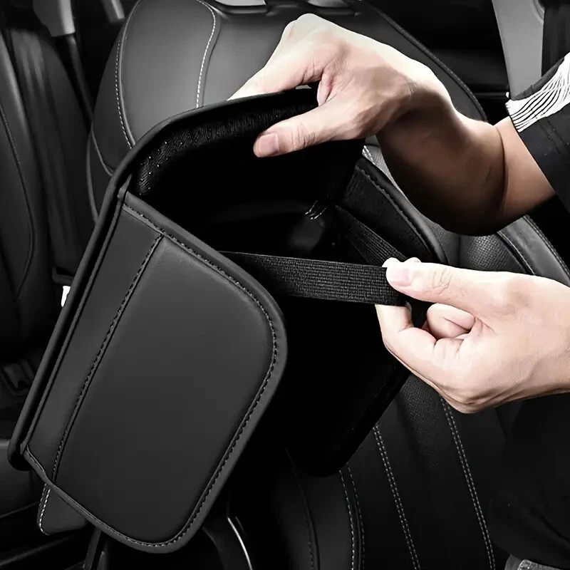 Кожаное сиденье подлокотник подушка протектор подушечка для хранения аксессуары для салона автомобиля новые - Изображение 2 из 4