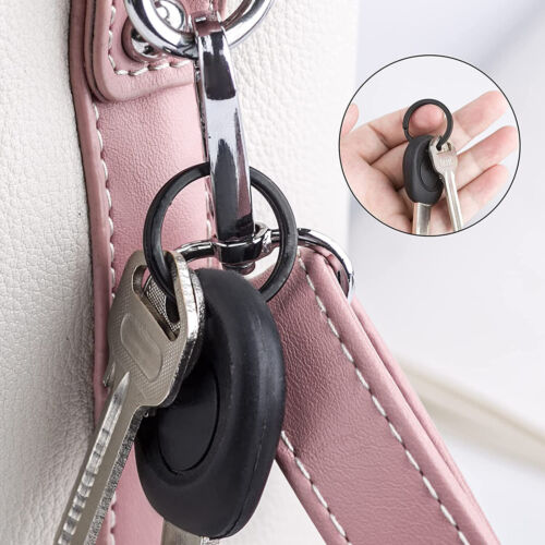 40PCS 25mm Stainless Steel Key Holder Split Scuba Rings Keyring Keychain Keyfob - Picture 8 of 10