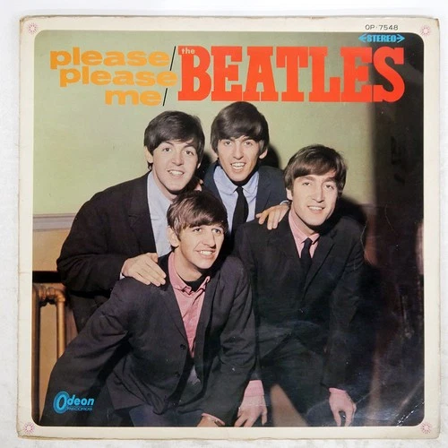 BEATLES PLEASE PLEASE ME ODEON OP7548 Japan VINYL LP