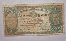 1949 One Pound Coombs /Watt  Very Good