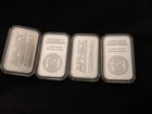 1 oz Silver Bar - APMEX (Lot of 4 Bars)
