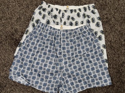 Vtg 1960s Penneys TOWNCRAFT Men s Boxer Shorts 34 Underwear Unworn Atomic Print