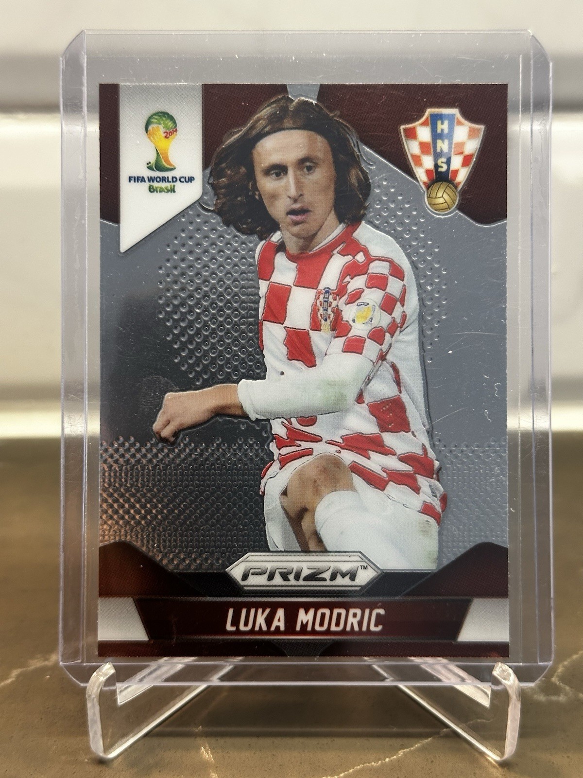 Luka Modric #118 Soccer Cards 2014 Panini Prizm World Cup trading card — raw and PSA graded price guide