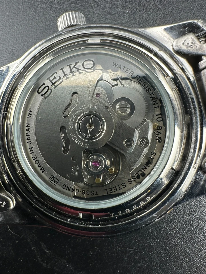 Seiko 5 Sports Men's 55 Fathoms Upgraded to NH36 Day Date 41mm SNZH57K1 7S36-04N - Image 4 of 4