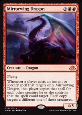 x1 Mirrorwing Dragon M MTG Eldritch Moon M/NM, English