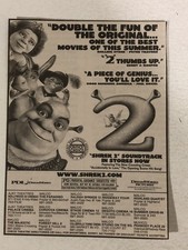 Shrek 2 Original Movie Print Ad Mike Myers Eddie Murphy Cameron Diaz TPA11