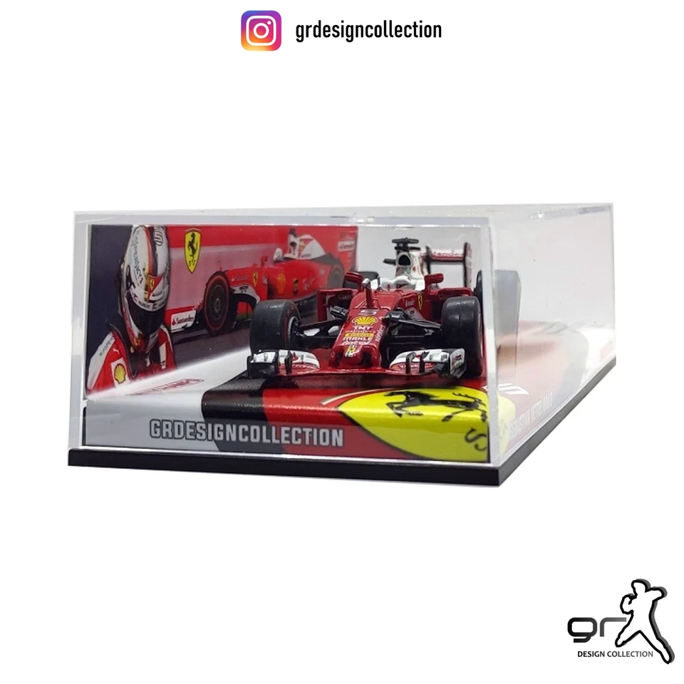Sebastian Vettel - Ferrari SF16-H - F1 GP 2016 / Altaya - IXO / 1:43 - Immagine 4 di 4