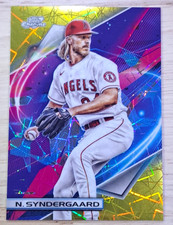 Noah Syndergaard /50 👽2022 Topps Cosmic Chrome - Gold Interstellar - Angels