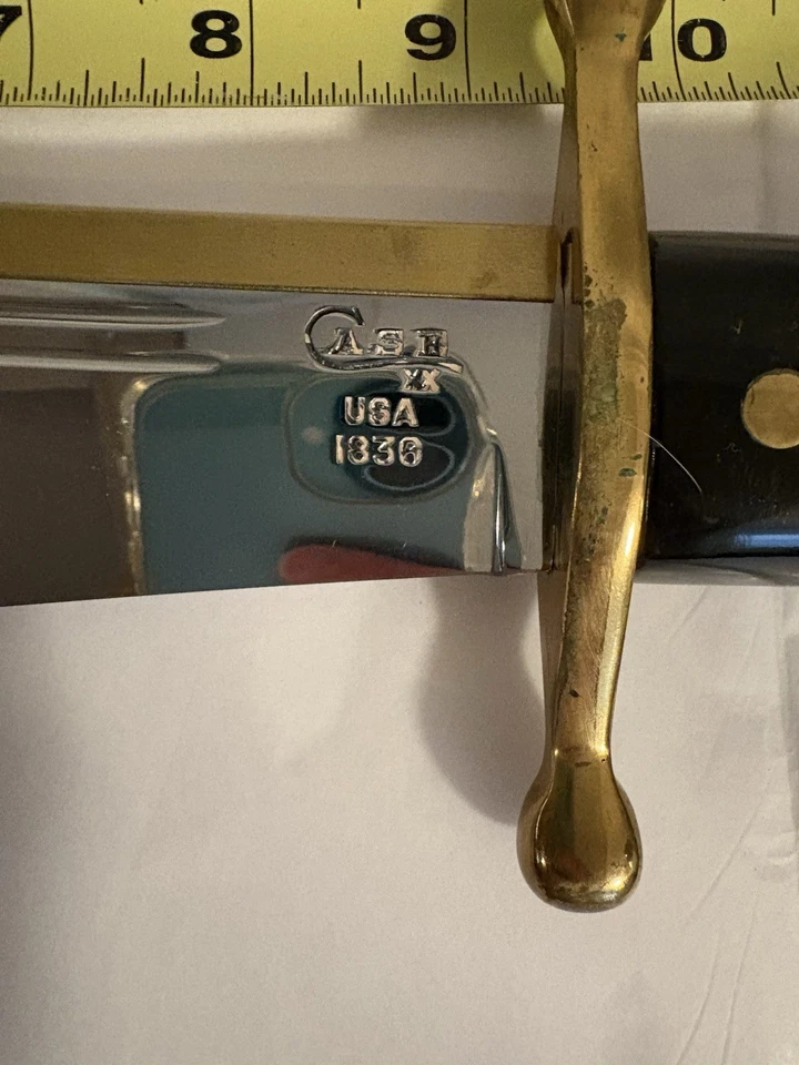 Case XX 1836 Daniel Boone Bowie Knife with Scabbard - Made in the USA - Image 3 of 4