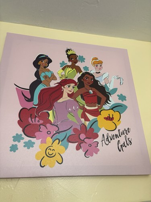 #ad #ad Disney Princess Wall Decor ￼ $15.00